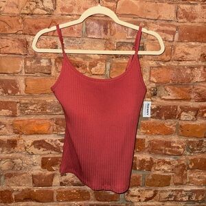 Old Navy Ribbed Tank Top in Rose